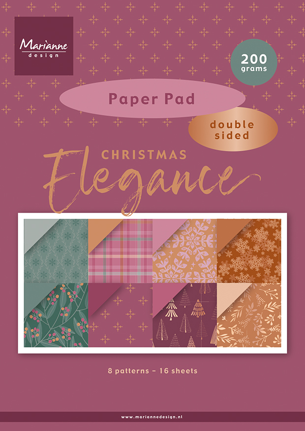 PK9223 Christmas Elegance - paper pad A4
