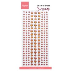 PL4542 Enamel dots - Burgundy