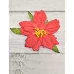 CF1-12 Big Red Christmas Poinsettia 1pcs