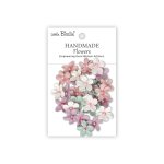 CR103052 Little Birdie Handmade Printed Paper Flowers Pearl Petites Fairy Garden -30pcs