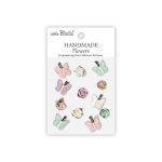 CR103307 Little Birdie Handmade Printed Paper Flowers Roses & Butterflies Fairy Garden -12pcs