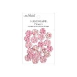 CR110147 Little Birdie Handmade Printed Paper Flowers Lucile Pink Symphony -20pcs