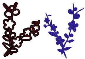 CTDI7033 Wykrojnik Crafts-too Forsythia