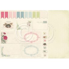 PD3611 Papier dwustronny Cut out - Vintage Garden