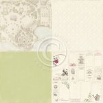 PD3706 Papier jednostronny Images - Vintage Garden - 6x6