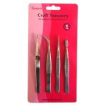 TWP01 Craft Tweezer Set (4pk)