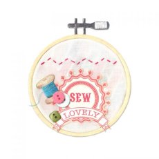 660766  Sizzix * Bigz Die Embroidery Hoop 