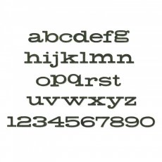 662430 Wykrojnik Bigz XL - Alphabet Die -Storybook