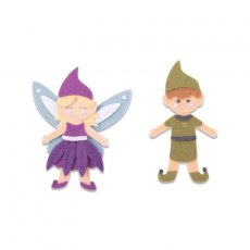 663495 Wykrojnik Sizzix Bigz L -Elf and Fairy