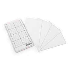663532  Sizzix • Accessory Sticky Grid Sheets 2 1/2" x 4 1/2" 5 Pack