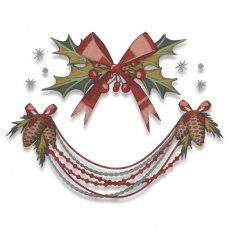 664229 Wykrojnik Sizzix Thinlits Colorize -Deck the Halls