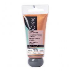 664562 - Sizzix Effectz - Creamy Matte Acrylic Paint, Rose Gold, 60ml