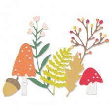 665489 Sizzix Thinlits Die Set 11PK - Winter Nature