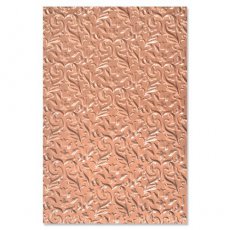 665741 Sizzix Multi-Level Textured Impressions Embossing Folder - Floral Flourishes