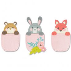665813 Sizzix Thinlits Die Set 10PK - Pocket Pals