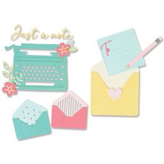665820 Sizzix Thinlits Die Set 16PK - You've Got Mail