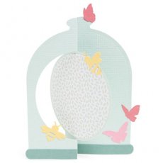 666124 Sizzix • Thinlits Die Set Card, Bell Jar by Jen Long
