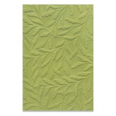 666139 Sizzix • Multi-Level Textured Impressions Embossing Folder Delicate Leaves