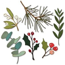 666333   Sizzix • Thinlits Die Set Festive Gatherings
