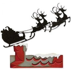 666337   Sizzix • Thinlits Die Set Reindeer Sleigh