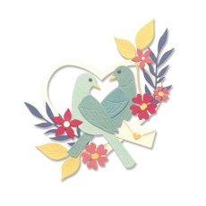 666485   Sizzix • Thinlits Die Set Sweet Birds
