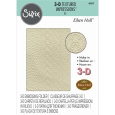 666511 Sizzix • 3D Textured Impressions Embossing Folder A5 Lace