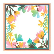 666520 - Sizzix • Layered Stencils Botanical Border 4pcs