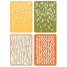 666524 Sizzix • Thinlits Die Set Infinite Doodles #2