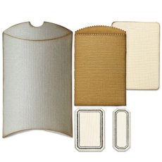 666568 Sizzix • Thinlits Die Set Vault Pillow Box & Bag