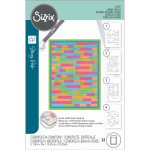 666587 - Sizzix • Cosmopolitan Layered Stencils A6 Downtown 4pcs