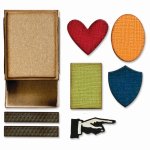 666604  Sizzix • Thinlits Die Set Vault Matchbox 10pcs