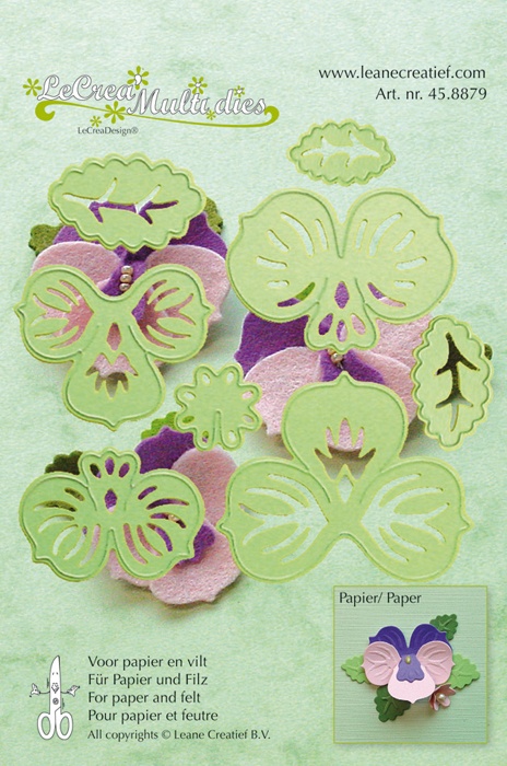 45.8879 Wykrojniki Flower 003 Pansy