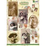 VK9530 Arkusz A4 - Vintage Christmas Pictures 2