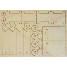 EL8529 Elementy Wooden ornaments