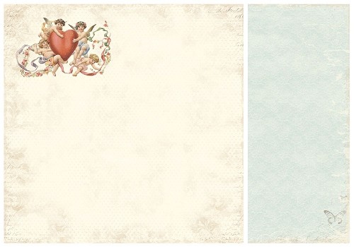 PD2008 Papier dwustronny-From my heart II - Valentine angels
