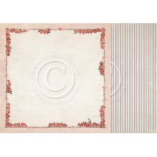 PD3208 Papier dwustronny- Play time - rose frame