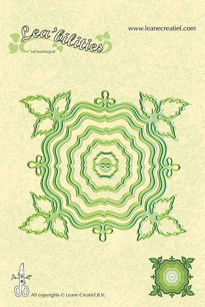 45.7667 Wykrojniki - Ramki Nested frame leave