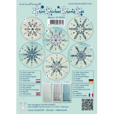 51.9234 Zestaw naklejek pell-off + stempel gwiazdka