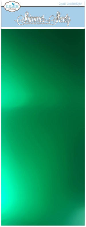 ECDDSS0213 Elizabeth Craft Designs - Green Metallic - 3 Pack