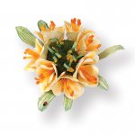 658856 Zestaw wykrojników Thinlits Susan's Garden-Flower, Clivia