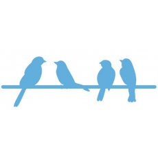LR0290 Wykrojnik  Creatable - Birds on a Wire