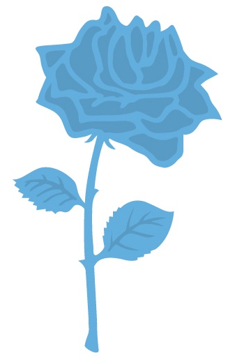 LR0294 Wykrojnik Creatable - Rose