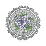 TC0830 Stempel gumowy - Róze
