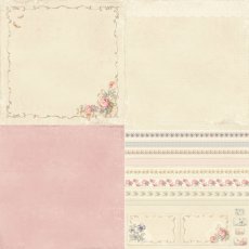PD2402 Papier jednostronny- Bouquet of flowers - For Mother - 6x6