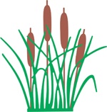 B389 Wykrojnik Cheery Lynn Designs Dies - Cattails and Reeds