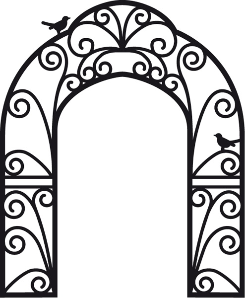CR1265 Wykrojnik Craftable - Birds Pergola