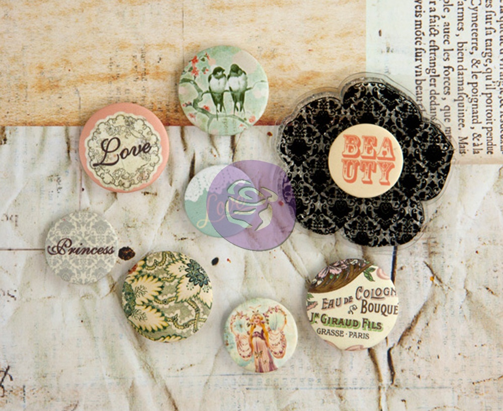 PM572716 Flair Buttons- Princess