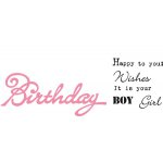 COL1349 Marianne Design Collectable - Birthday