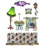 DDS3343 Clear stamps Daisy & Don -At Home