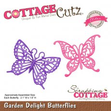 CCE-108 CottageCutz Garden Delight Butterflies (Elites)